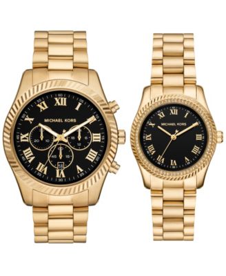 MICHAEL Quartz Chronograph Stainless Steel Bracelet Watch 36mm & 45mm