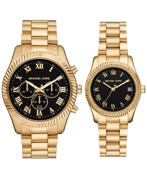 Часы Michael Kors Quartz Chronograph Stainless Steel Bracelet Watch 36mm & 45mm