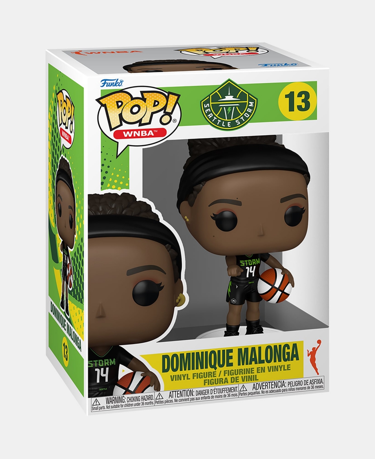 Funko Dominique Malonga Seattle Storm Pop! Vinyl Figure