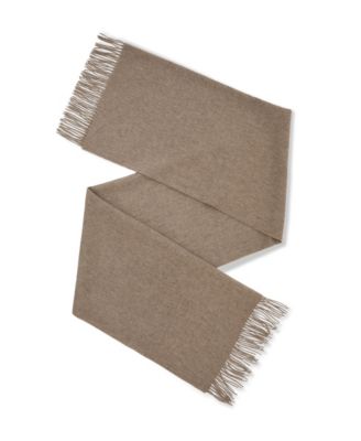 One Size Picton Wool-Cashmere-Blend Fringed Blanket Scarf