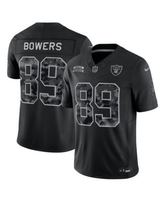 Men's Brock Bowers Black Las Vegas Raiders 2026 Salute to Service Limited Jersey