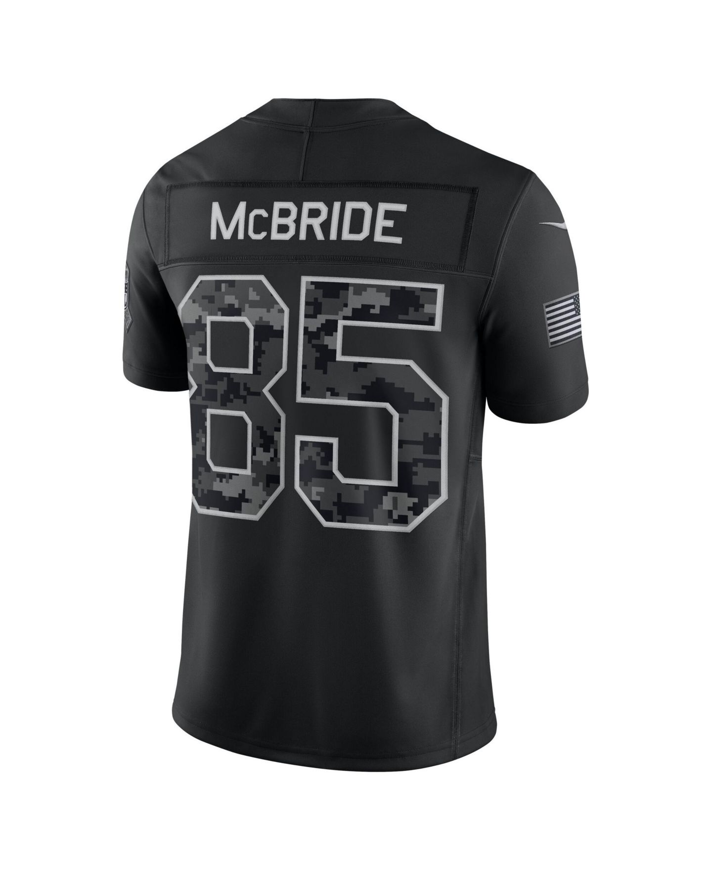 Мужской топ Nike Trey McBride Black Arizona Cardinals 2026 Salute to Service Limited Jersey — фото 3