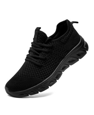 Breathable Mesh Lace Up Walking Gym Workout Sneakers
