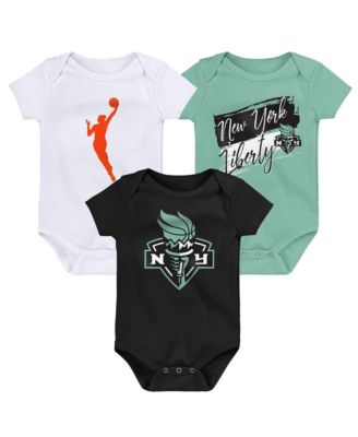 Baby Boys and Girls  New York Liberty Destiny 3-Piece Creeper Set