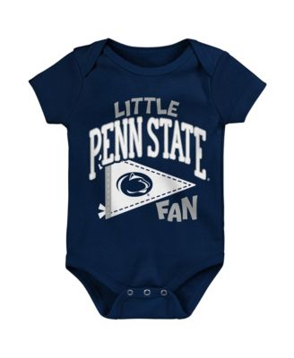 Baby Boys and Girls Navy Penn State Nittany Lions Little Banner Bodysuit