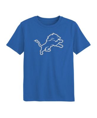 Preschool  Blue Detroit Lions Primary Logo T-Shirt