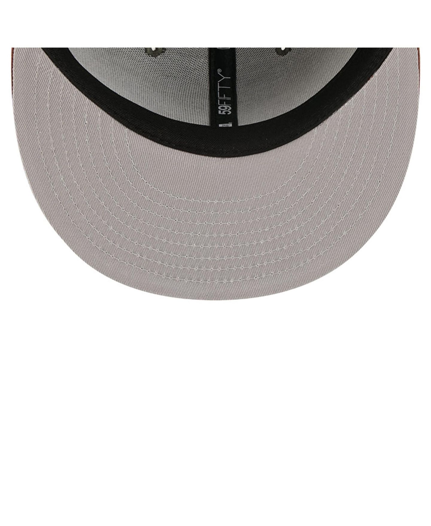 Мужские головные уборы New Era Olive/Brown Dallas Cowboys Color Pack 59FIFTY Fitted Hat — фото 5