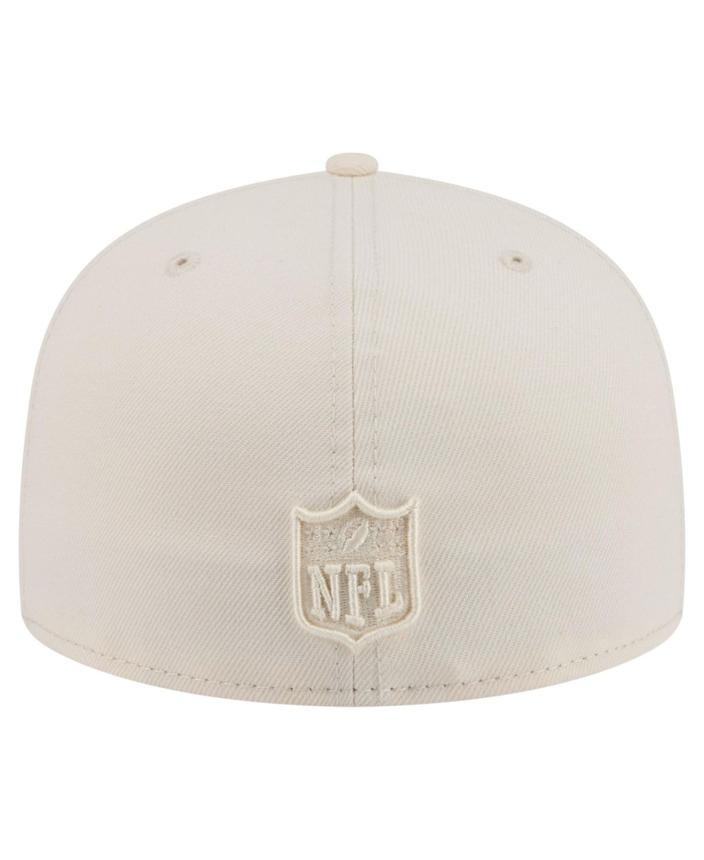 Мужские головные уборы New Era Cream Tampa Bay Buccaneers Color Pack 59FIFTY Fitted Hat — фото 4