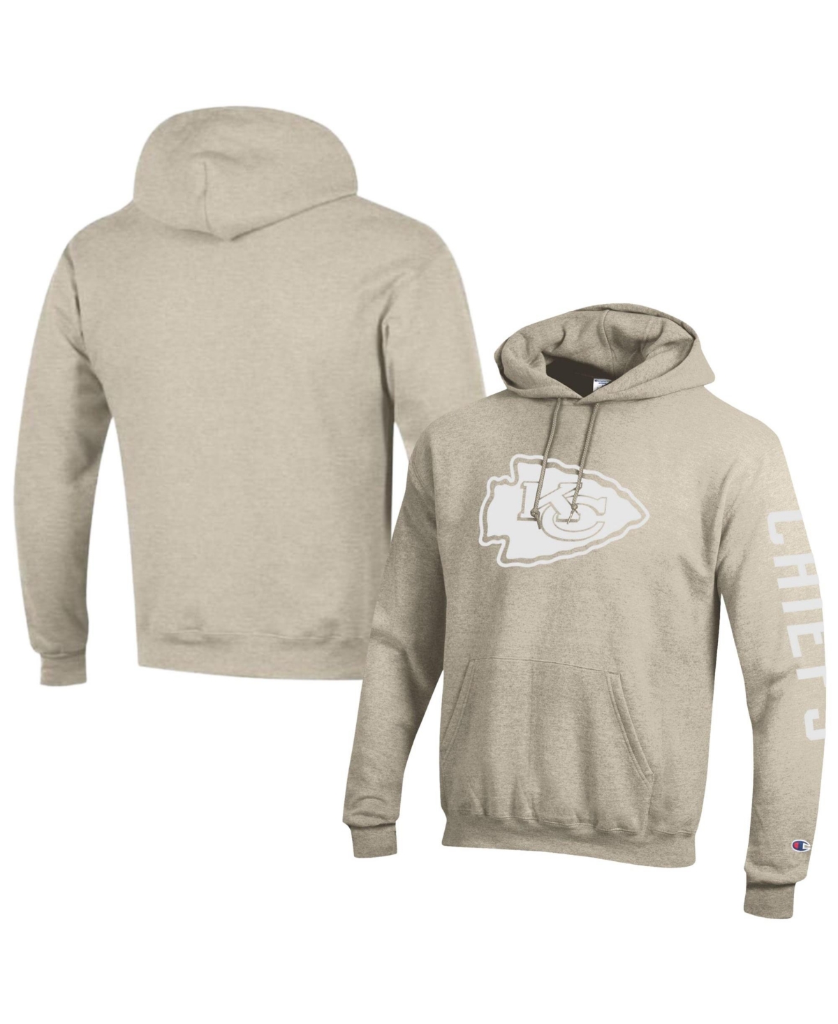 Champion Men's Kansas City Chiefs Powerblend Graphic Classic-Fit Hoodie
