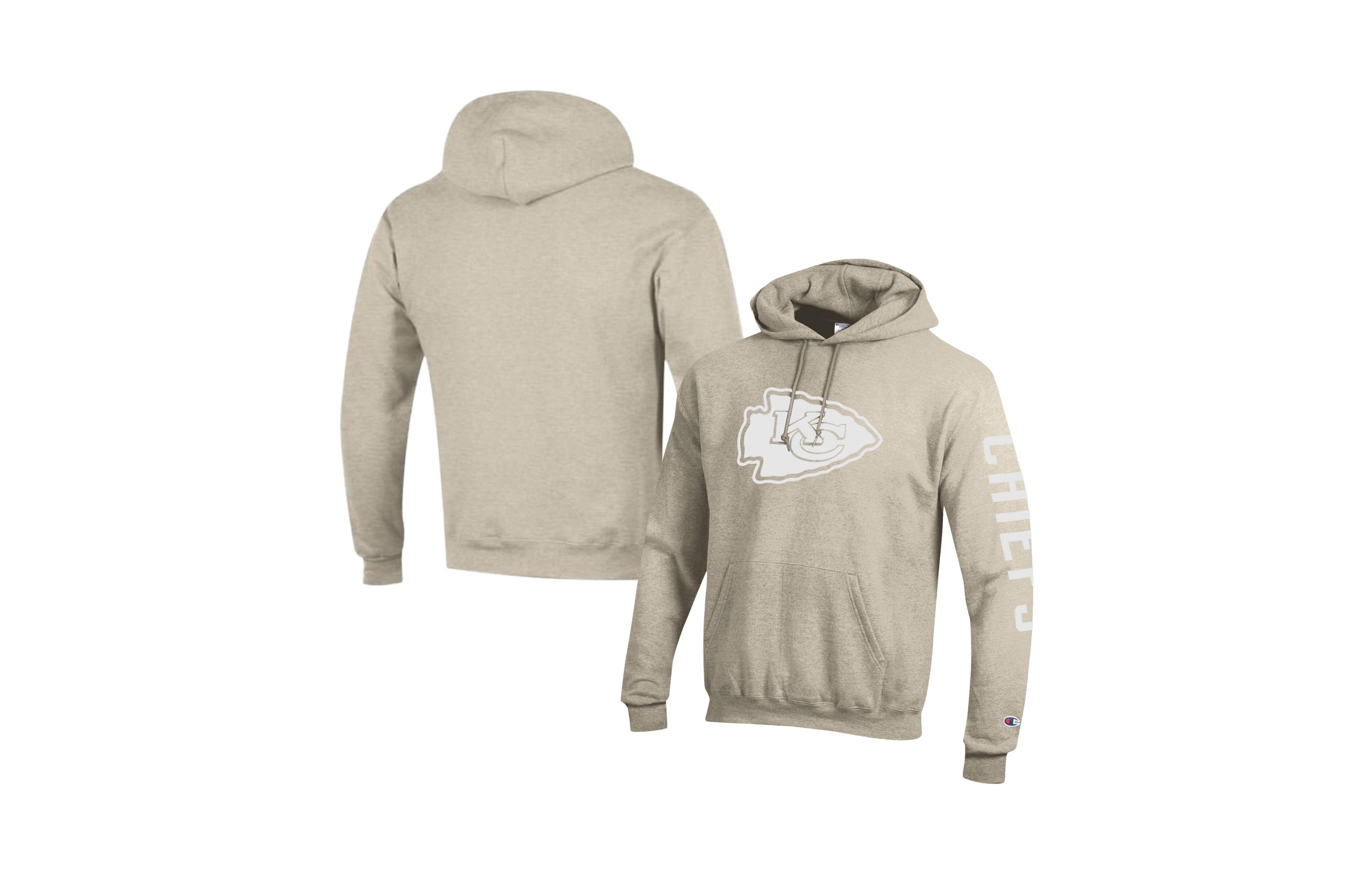Champion Men's Kansas City Chiefs Powerblend Graphic Classic-Fit Hoodie