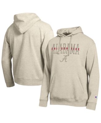 Men's  Oatmeal Alabama Crimson Tide All-Star Neutral Stack Hoodie