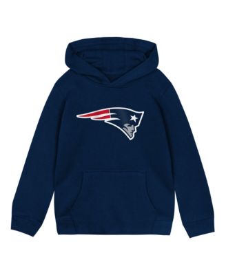 Toddler  Navy New England Patriots Primary Logo Fleece Hoodie