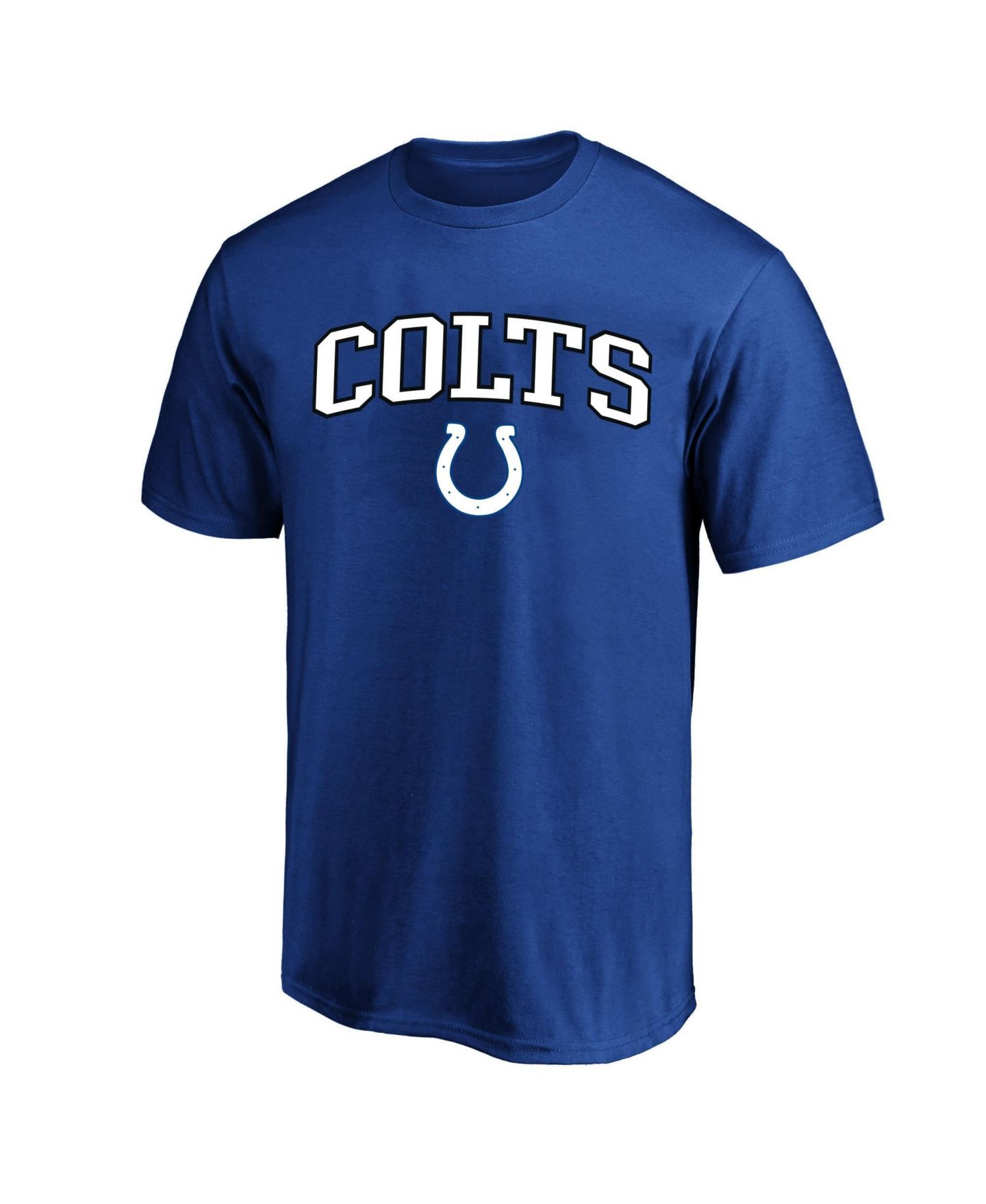 Мужская футболка Fanatics Royal Indianapolis Colts Big & Tall Arch Logo — фото 1