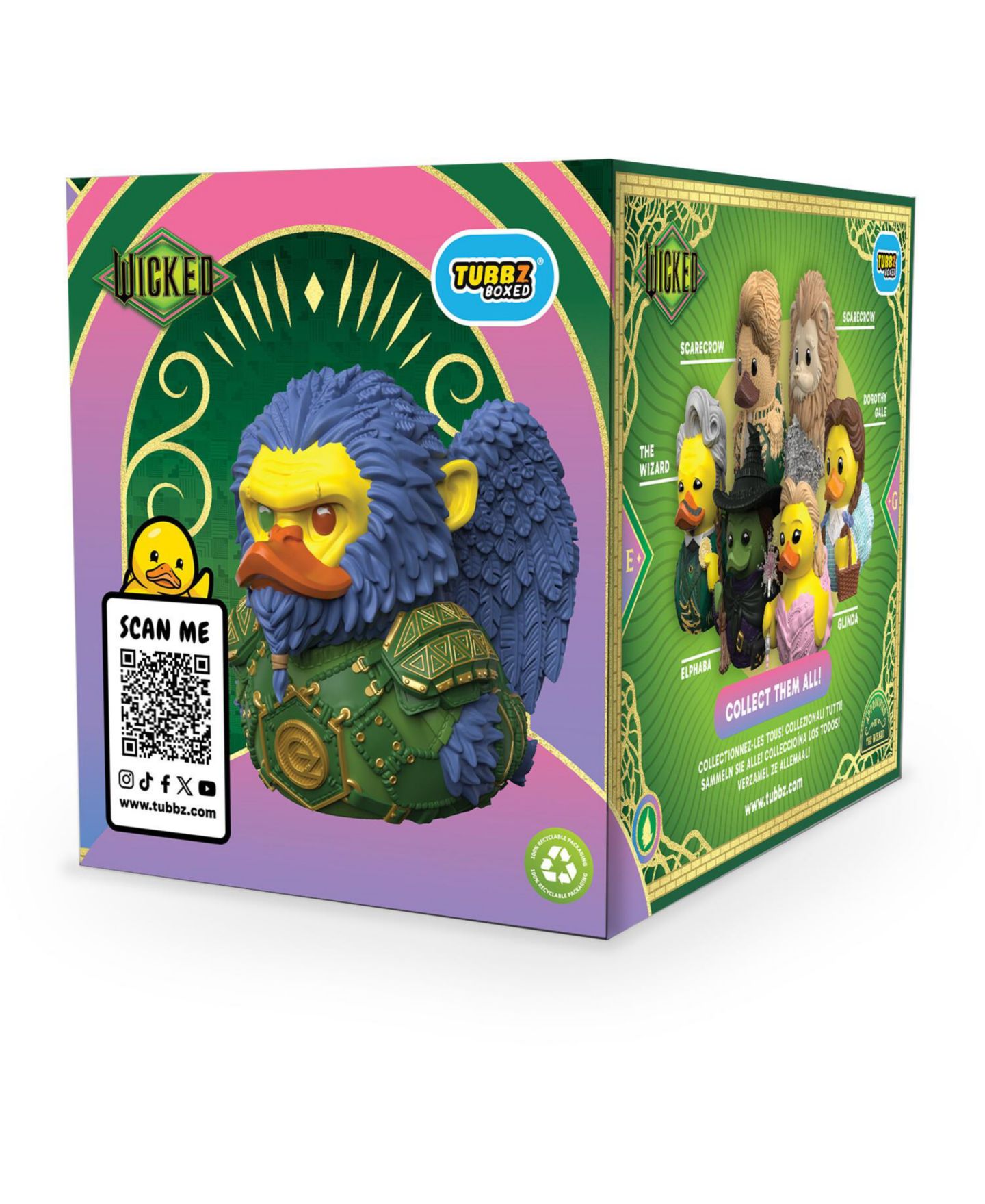 Детская фигурка TUBBZ Wicked Flying Monkey Chistery Limited Edition 4.25" Action Figure, Ages 3+, цвет: Open Miscellaneous — фото 2