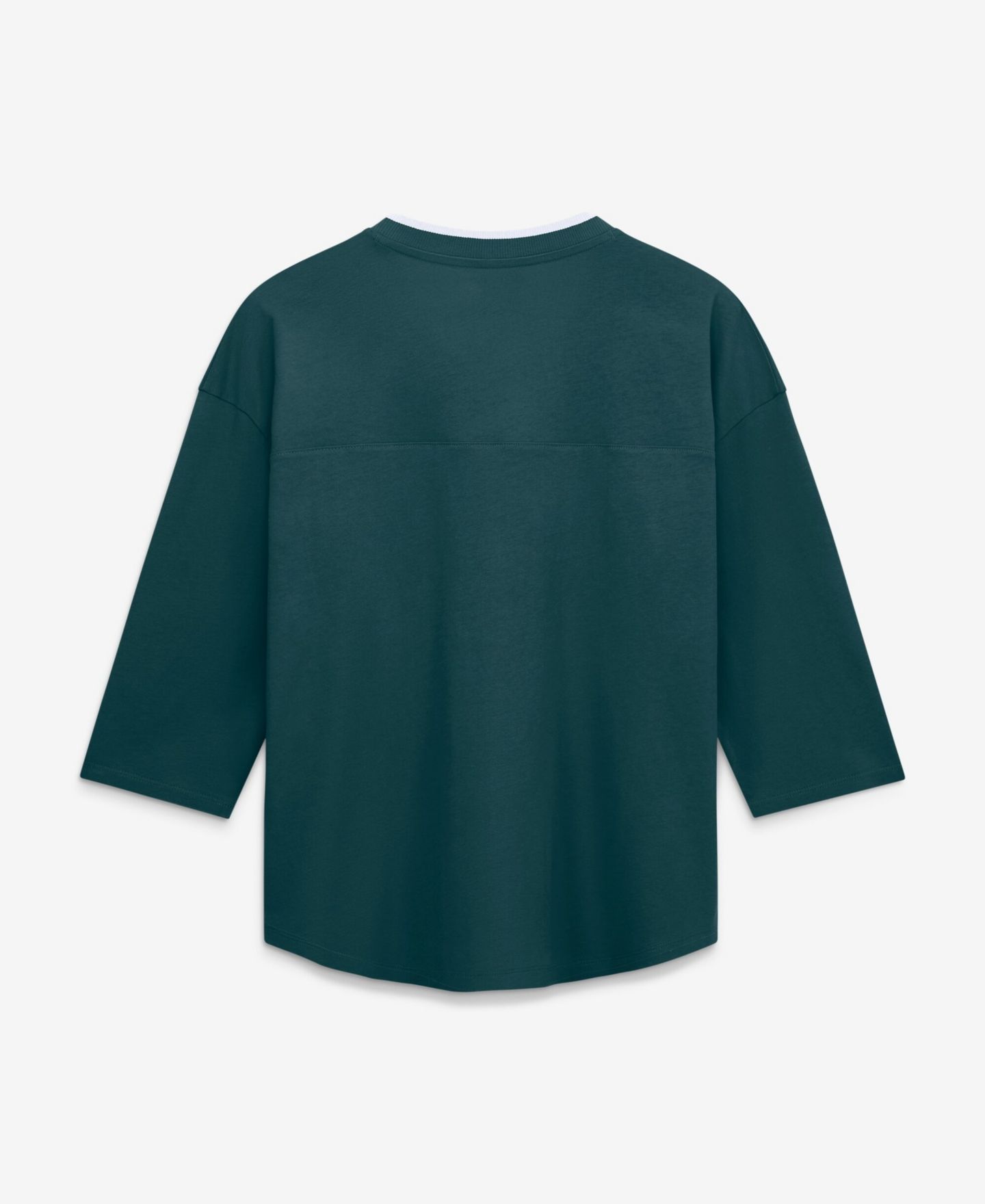 Женская футболка Fanatics Midnight Green Philadelphia Eagles Plus Size Deceptive Juke 3/4-Sleeve V-Neck — фото 4