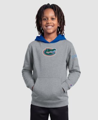 Big Boys and Girls  Heather Gray Florida Gators Fleece Hoodie