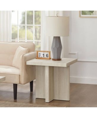 Mchome Square End Table, Nightstand