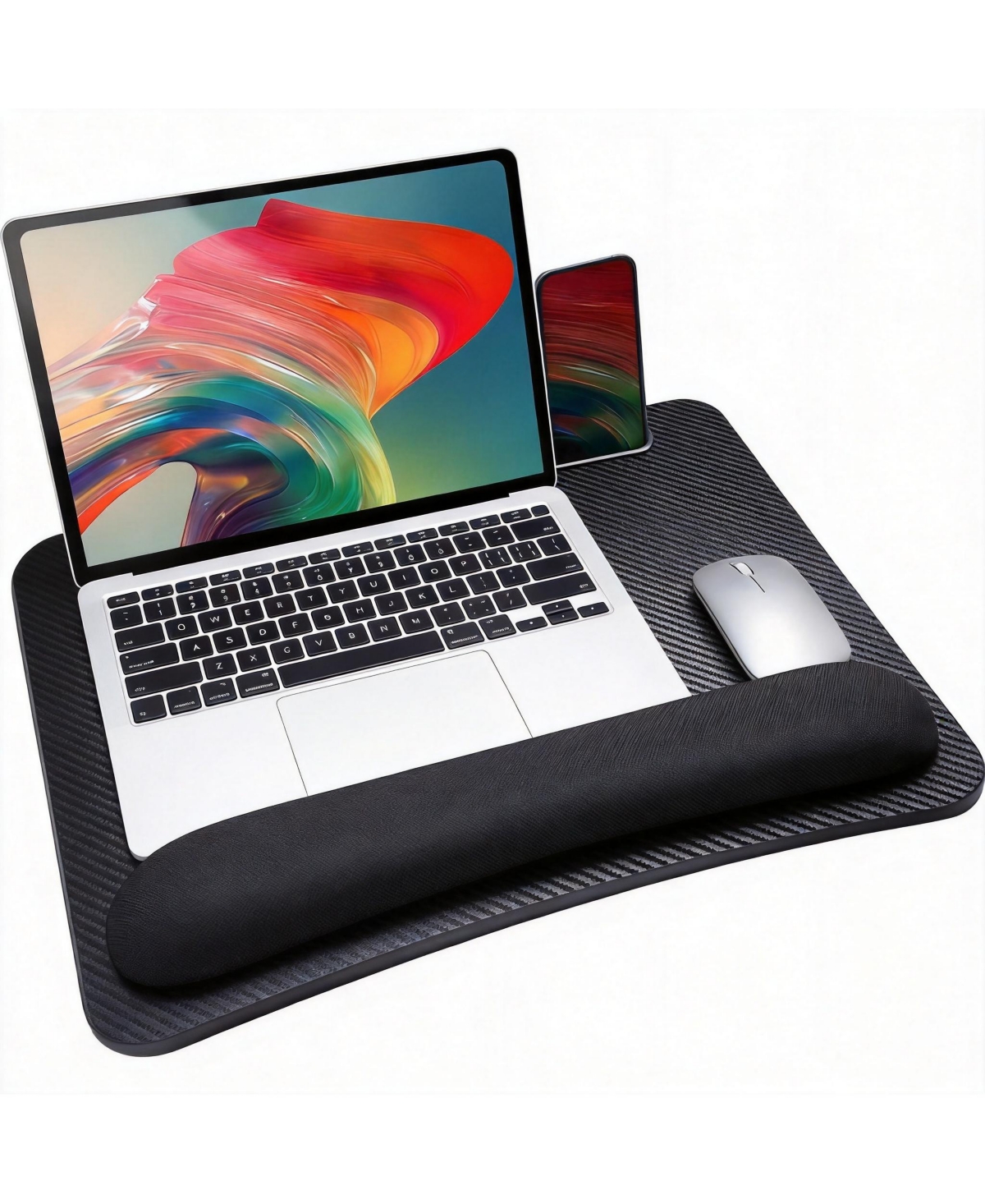 Gnuadz Laptop Lap Desk Portable Cushion Anti-slip Storage Stand