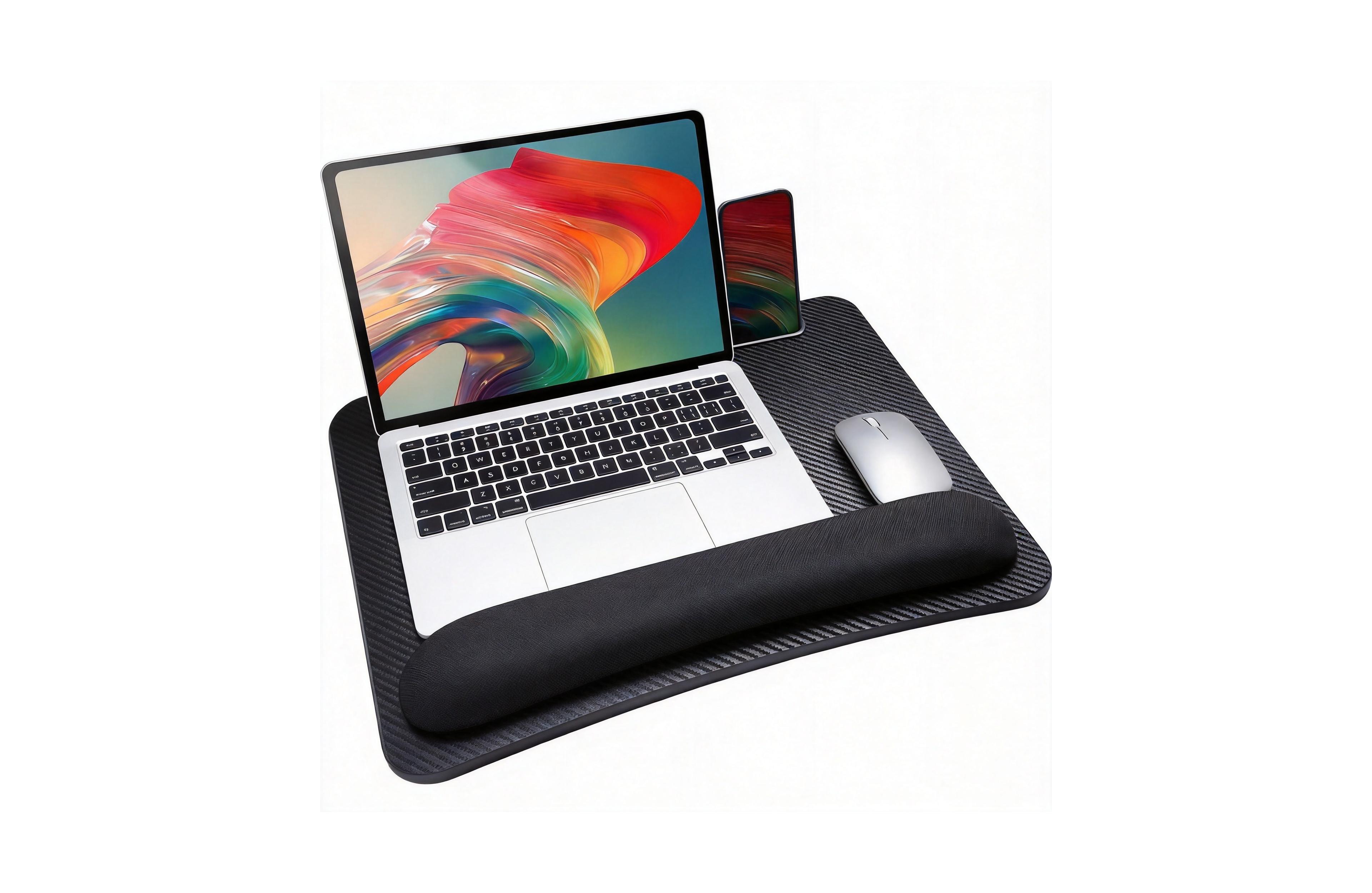 Gnuadz Laptop Lap Desk Portable Cushion Anti-slip Storage Stand
