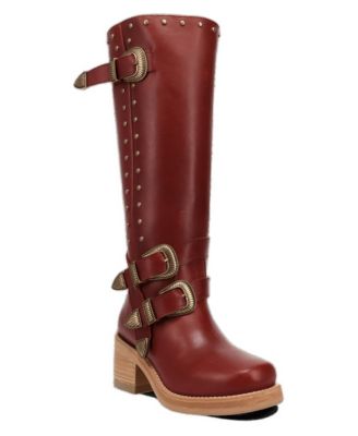 Women's Fillmore Knee-High Western Studded Boots