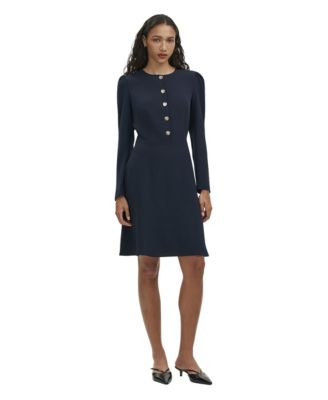 Women's Kadie A-Line Long Sleeve Mini Dress