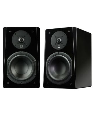 Prime Compact Bookshelf Speakers, 2-Piece Set