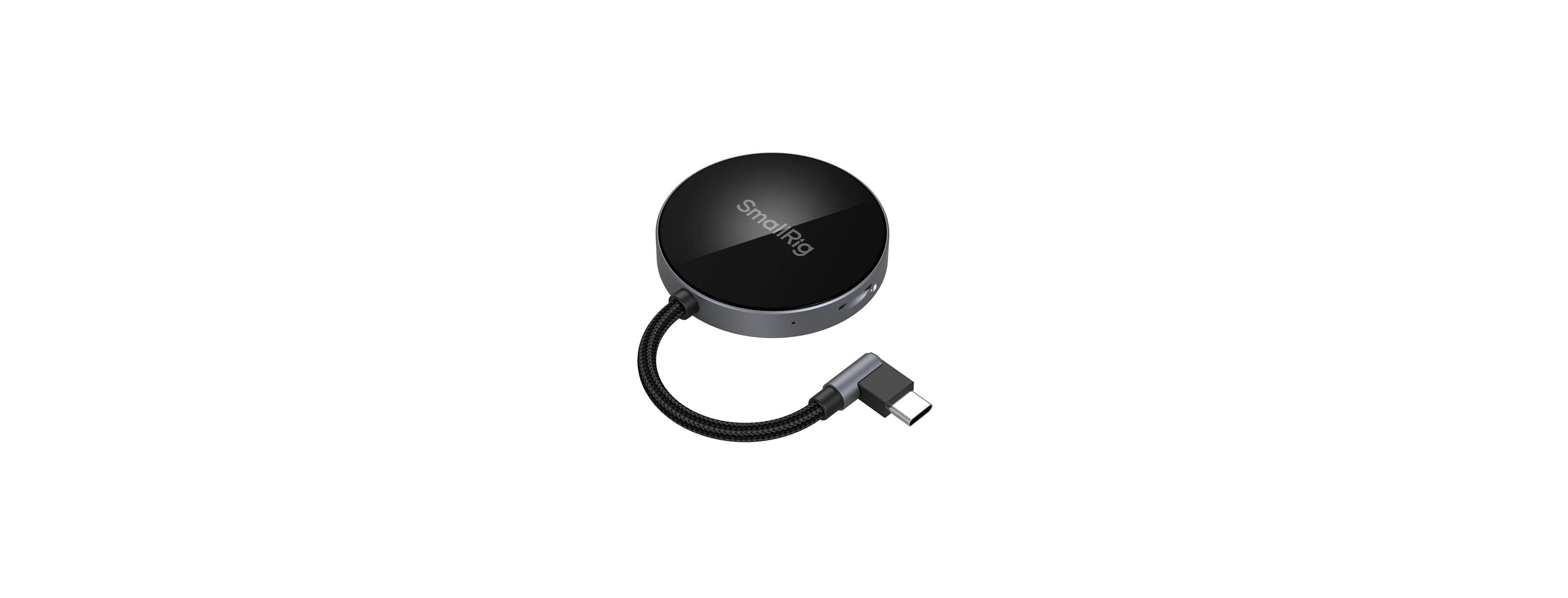 SmallRig Dual-Slot Sd/microSD Usb 4.0 Type-c Magnetic Memory Card Reader