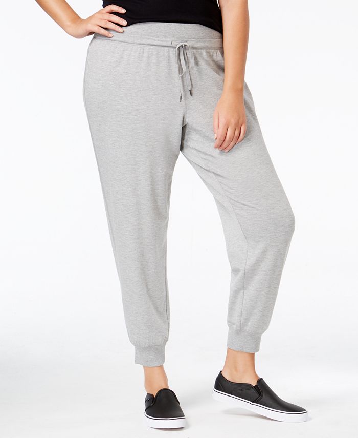 Ideology Plus Size Jogger Pants, Created for Macy's & Reviews ...