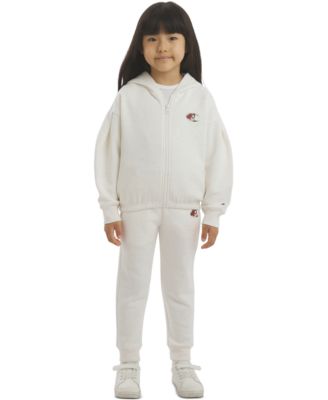 Girls' 4-16 Full-Zip Hoodie and Joggers, 2-Piece Set