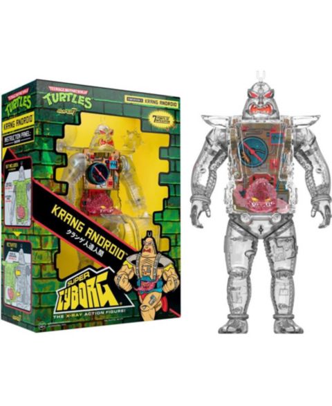 Детская фигурка Super7 Teenage Mutant Ninja Turtles Krang Android Super Cyborg 5.5" Action Figure, 14+ Years, цвет: Open Miscellaneous