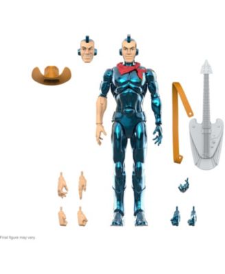 SilverHawks ULTIMATES! Wv6 Bluegrass 3" Articulated Collectible Action Figure with Interchangeable Parts, Ages 14+