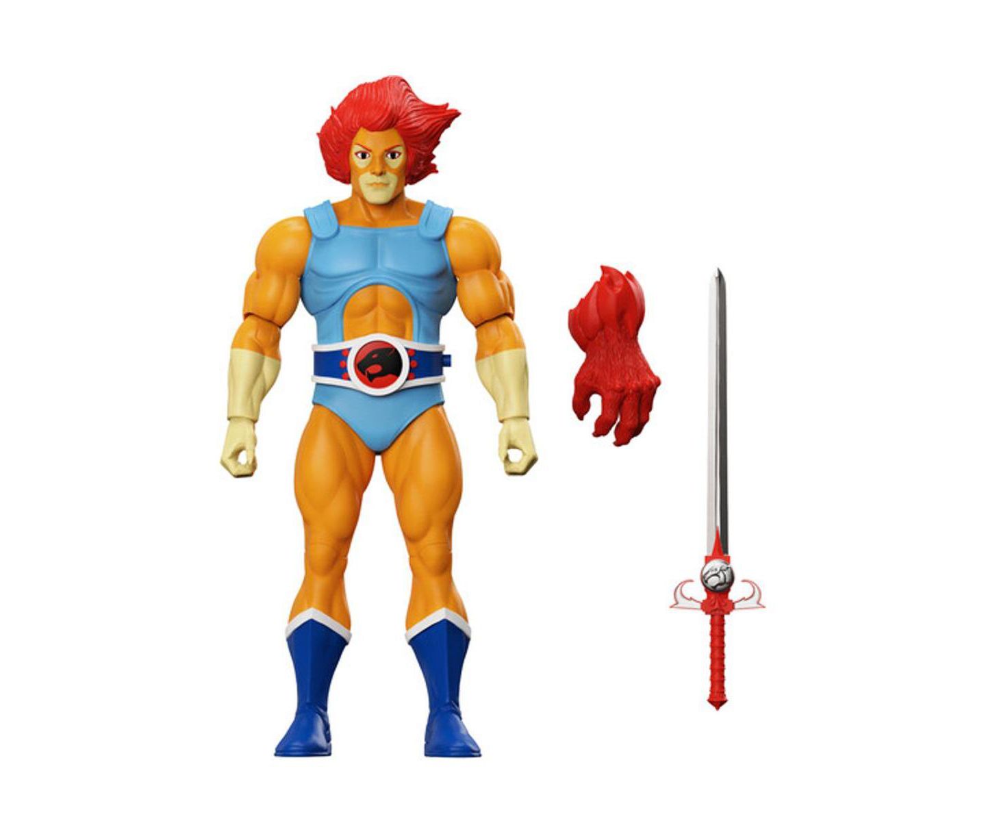 Подвижная фигурка Super7 Thundercats Deluxe Wv3 Lion-O, 2.55", от 14 лет, цвет: Open Miscellaneous — фото 1
