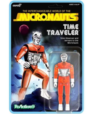 ReAction+ Micronauts Time Traveler 2" Action Figure, Ages 14+