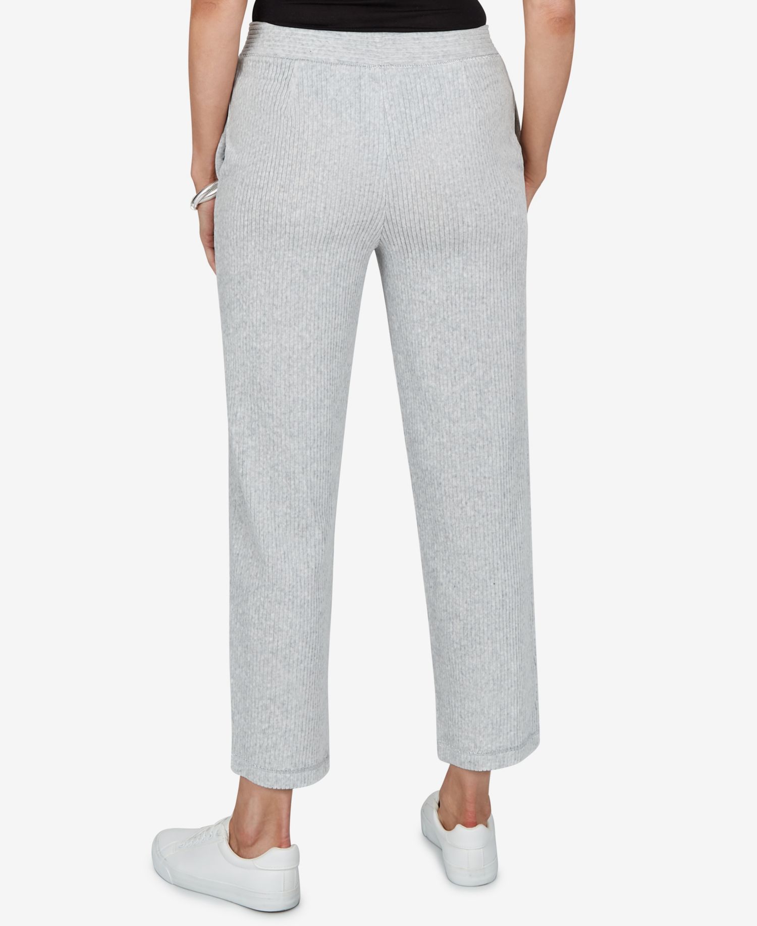 Petite Pull-On Elastic-Waist Pants