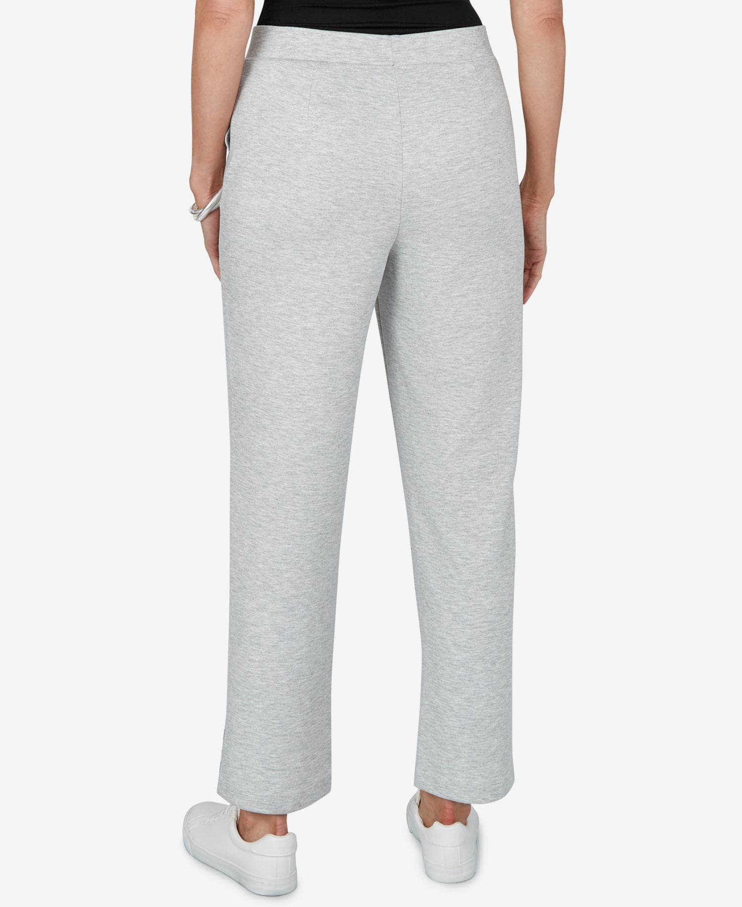 Petite Wide-Leg Pull-On Pants