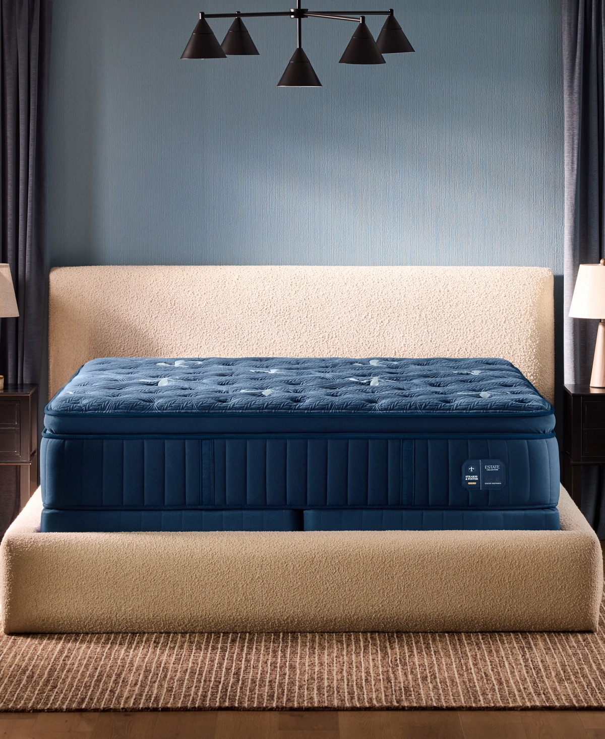 Stearns & Foster Estate Ii 15" Soft Euro Pillow Top Mattress, Full