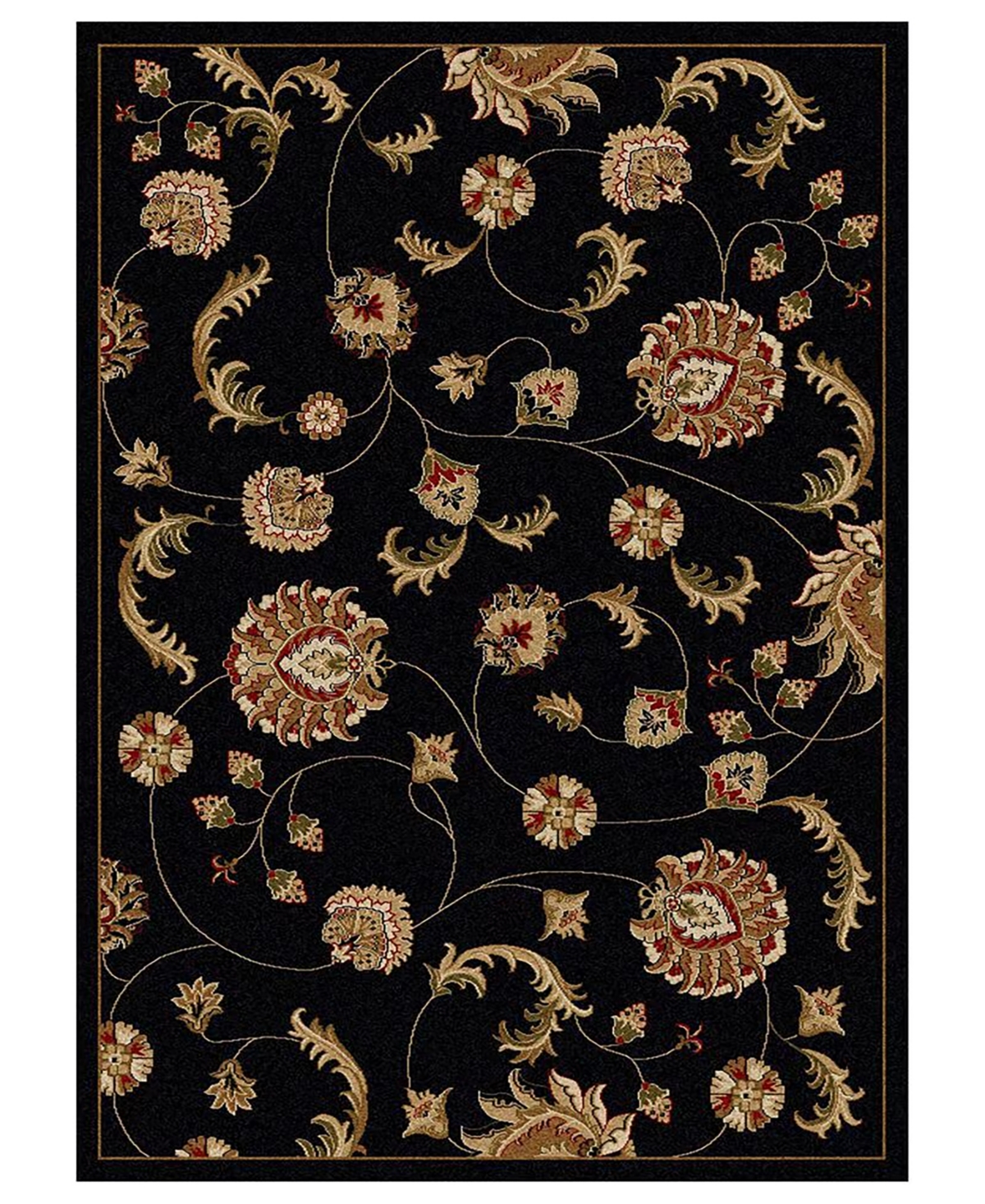 Closeout! Km Home Pesaro Flores 3'3" x 4'11" Area Rug