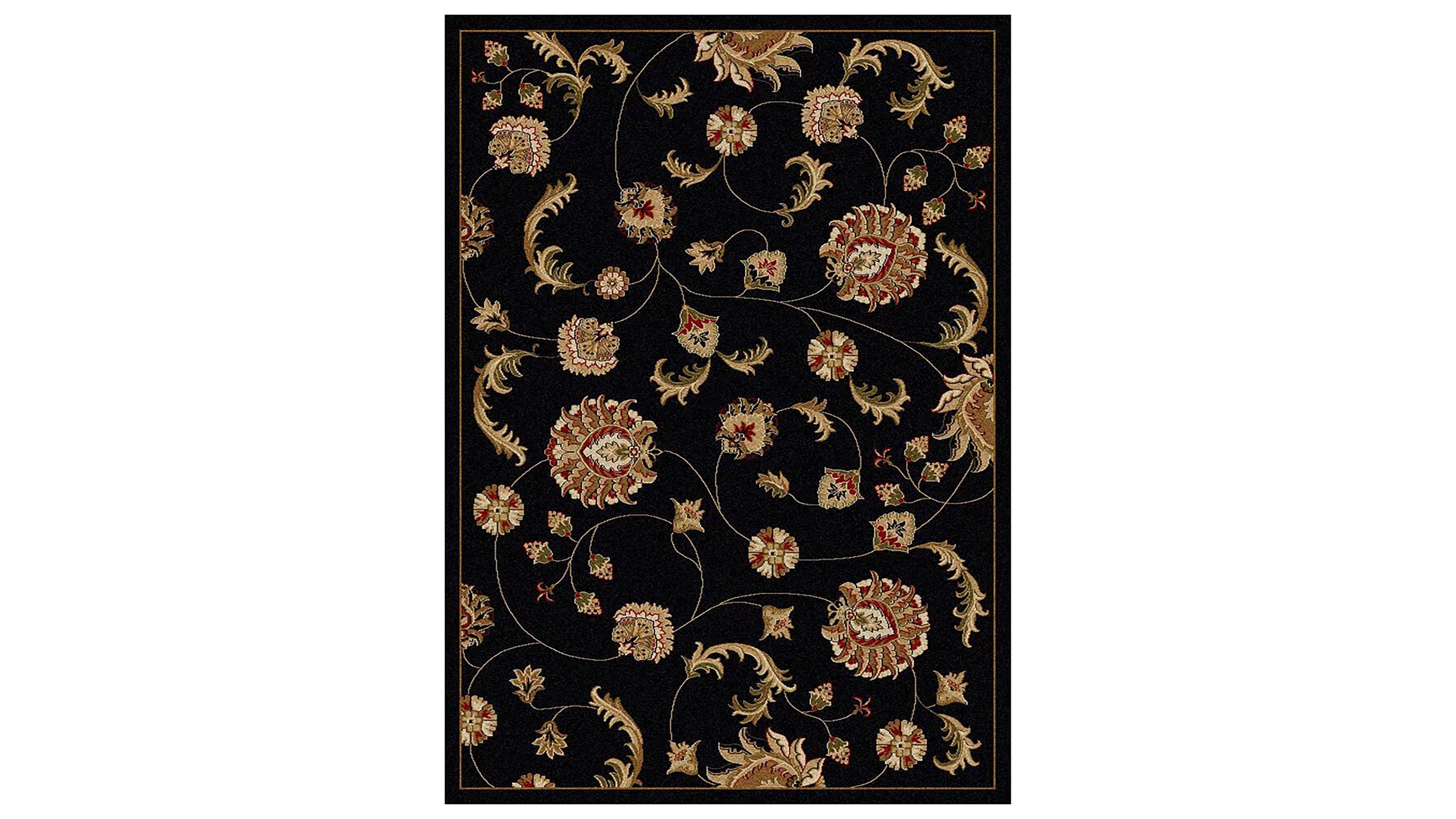 Closeout! Km Home Pesaro Flores 3'3" x 4'11" Area Rug