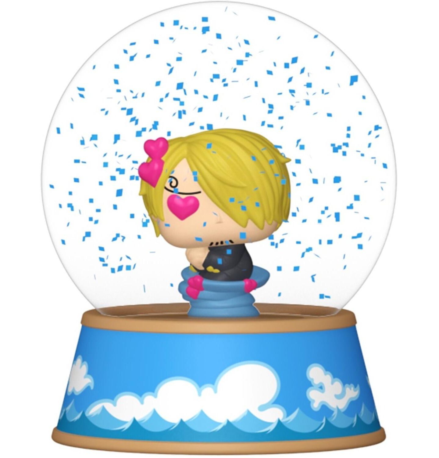 Детская фигурка Funko Pop! Mini Glitter Globe One Piece Sanji Figure, Ages 3+ — фото 1
