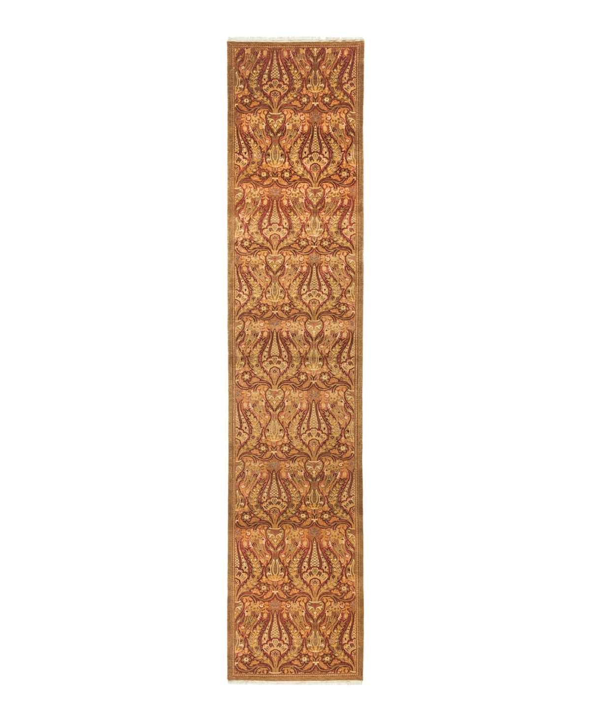 Adorn Handwoven Rugs Mogul M1543 2'8" x 13'6" Runner Area Rug - Yellow