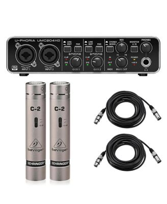 U-Phoria UMC204HD 2x4 24-Bit/192 kHz Zero-Latency USB Audio/MIDI Interface