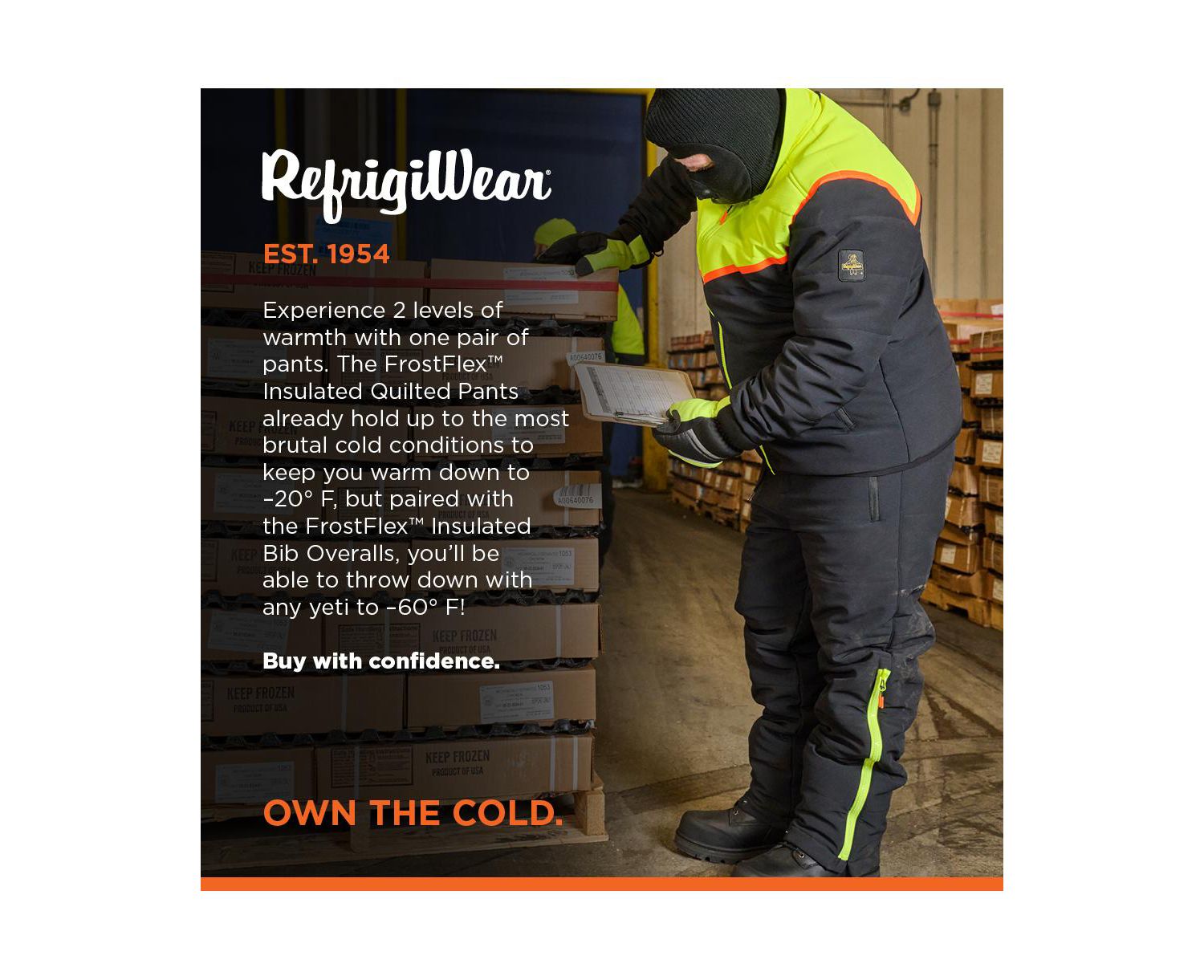 Men's FrostFlex Insulated Quilted Pants
