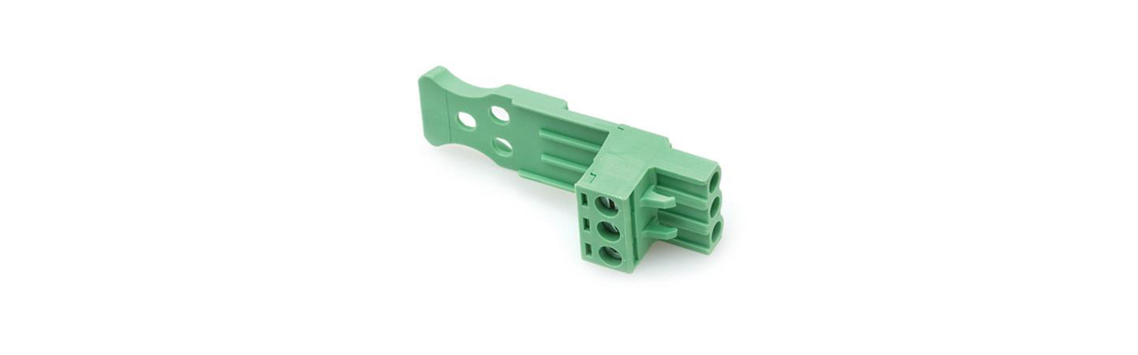 Hosa Technology Phoenix 3-Pole Female Molded Strain Relief Single-Pair Connector