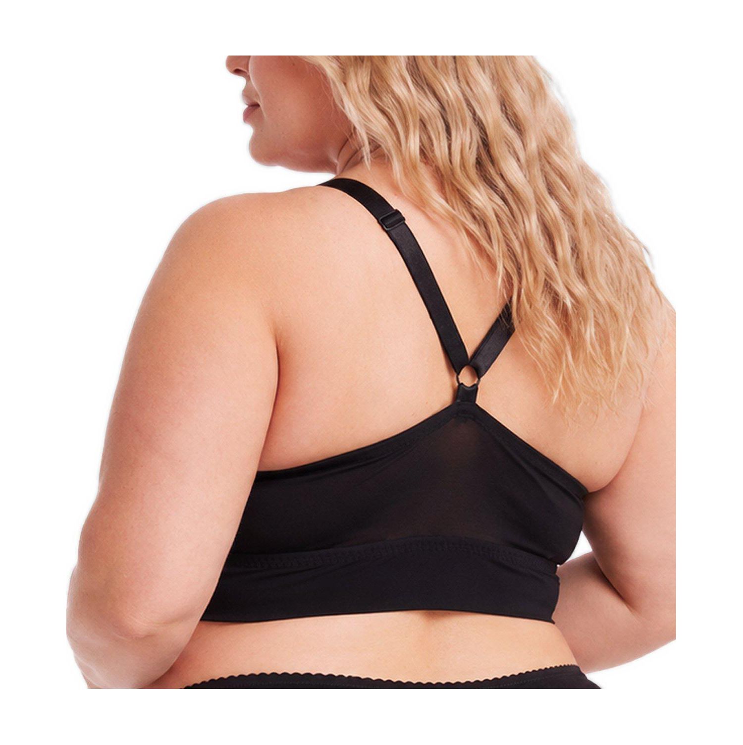 Plus Size Ava Lace Unlined Racerback Bralette