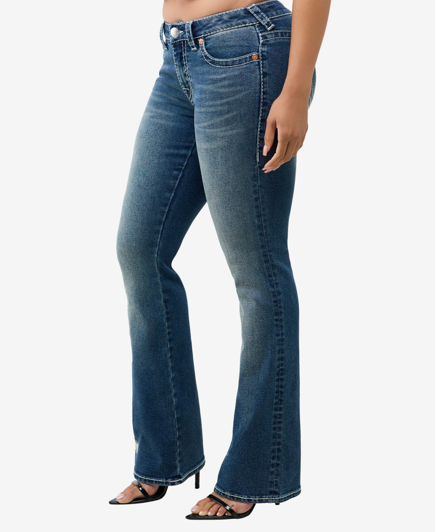Women's Becca Low-Rise Bootcut Y2K Jeans