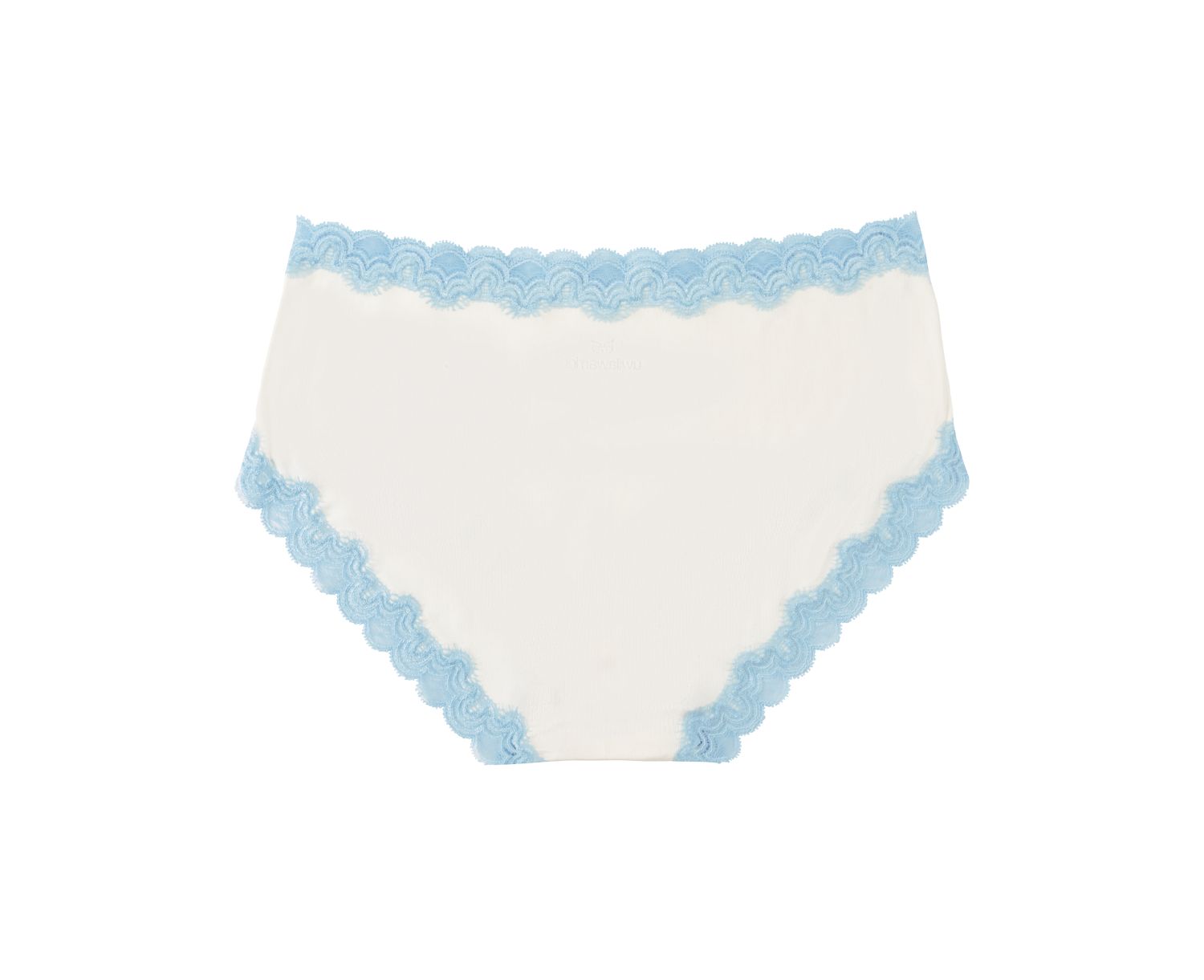 I Do Bridal Silk Scalloped Lace Trim Panty