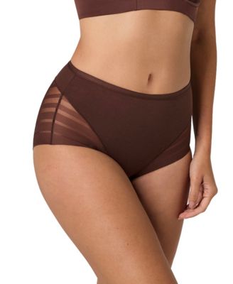 Women's Lace Stripe Undetectable Classic Shaper Panty 012903