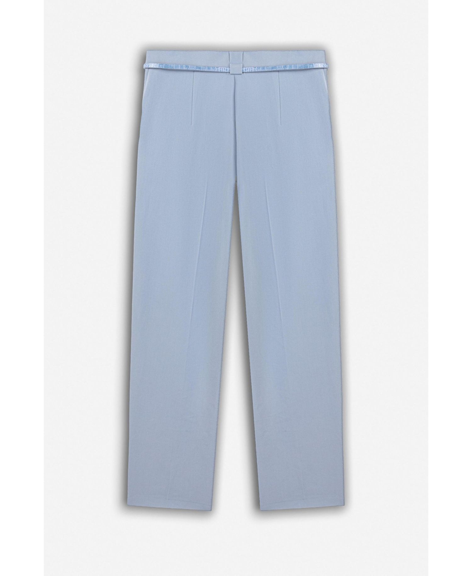 Women's Belt Detail Double Pleat Trousers
