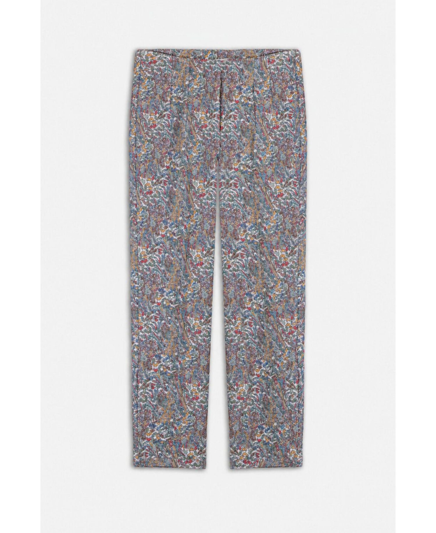 Women's Printed High Waist Trousers