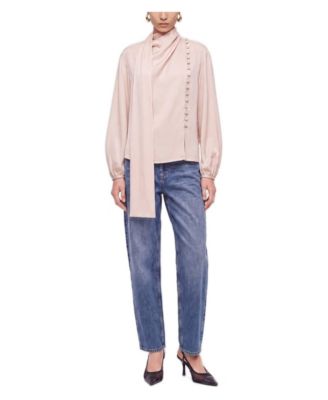 Women's Shawl Collar Blouse